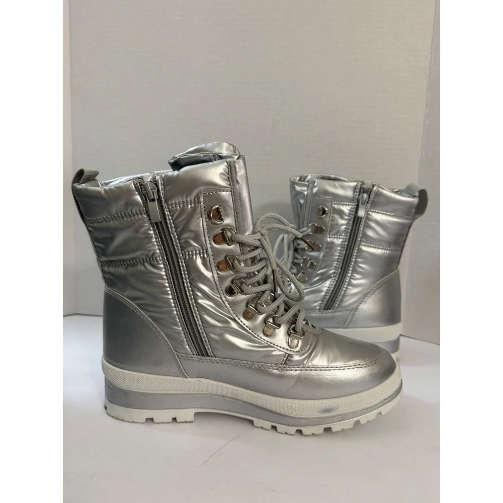 Unbranded metallic silver